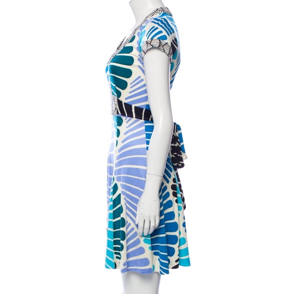 ISSA London Silk Printed Dress Size: XS | US2, UK6 - Picture 2 of 6